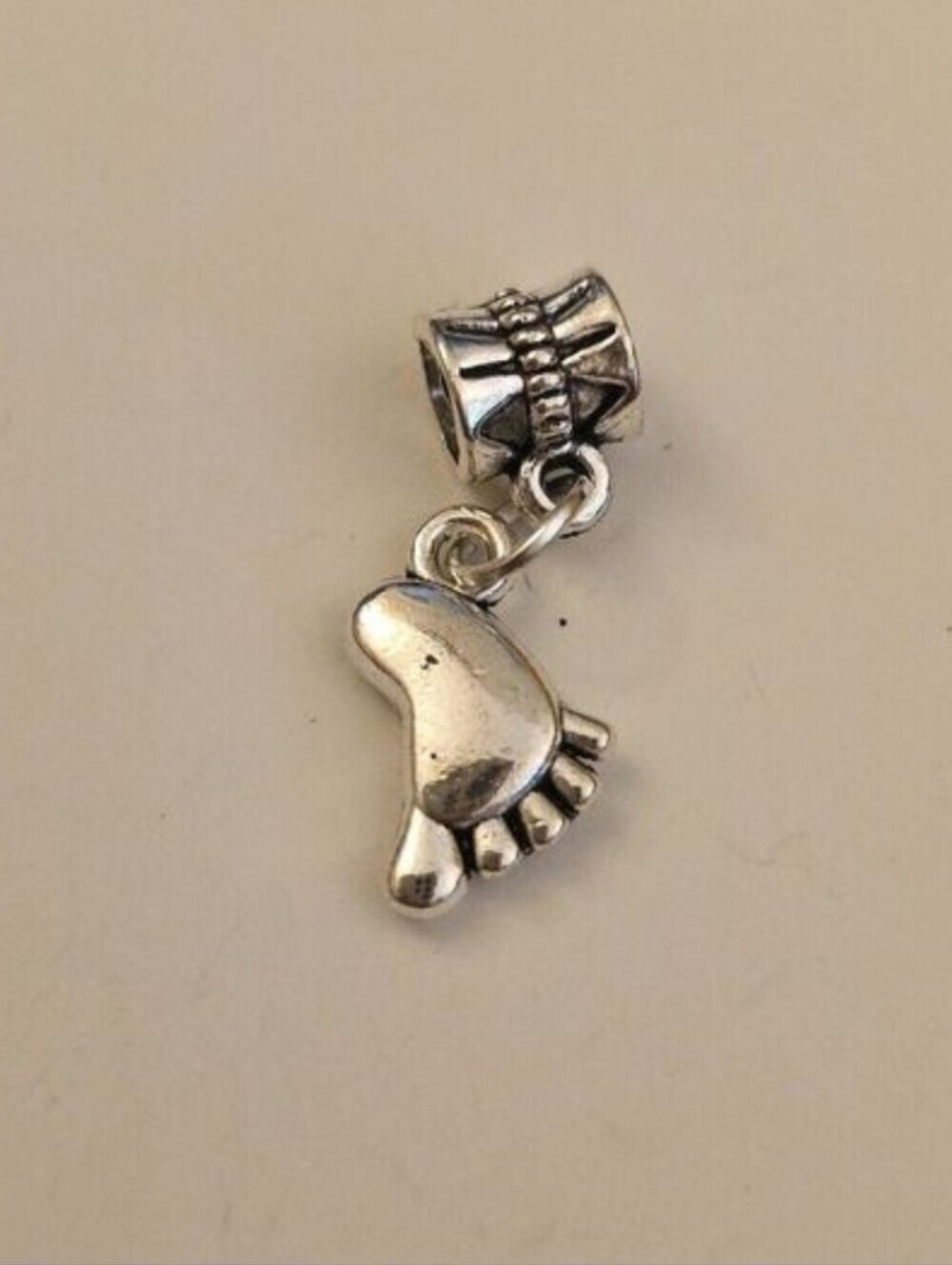 Foot Charm Fits pandora Systems